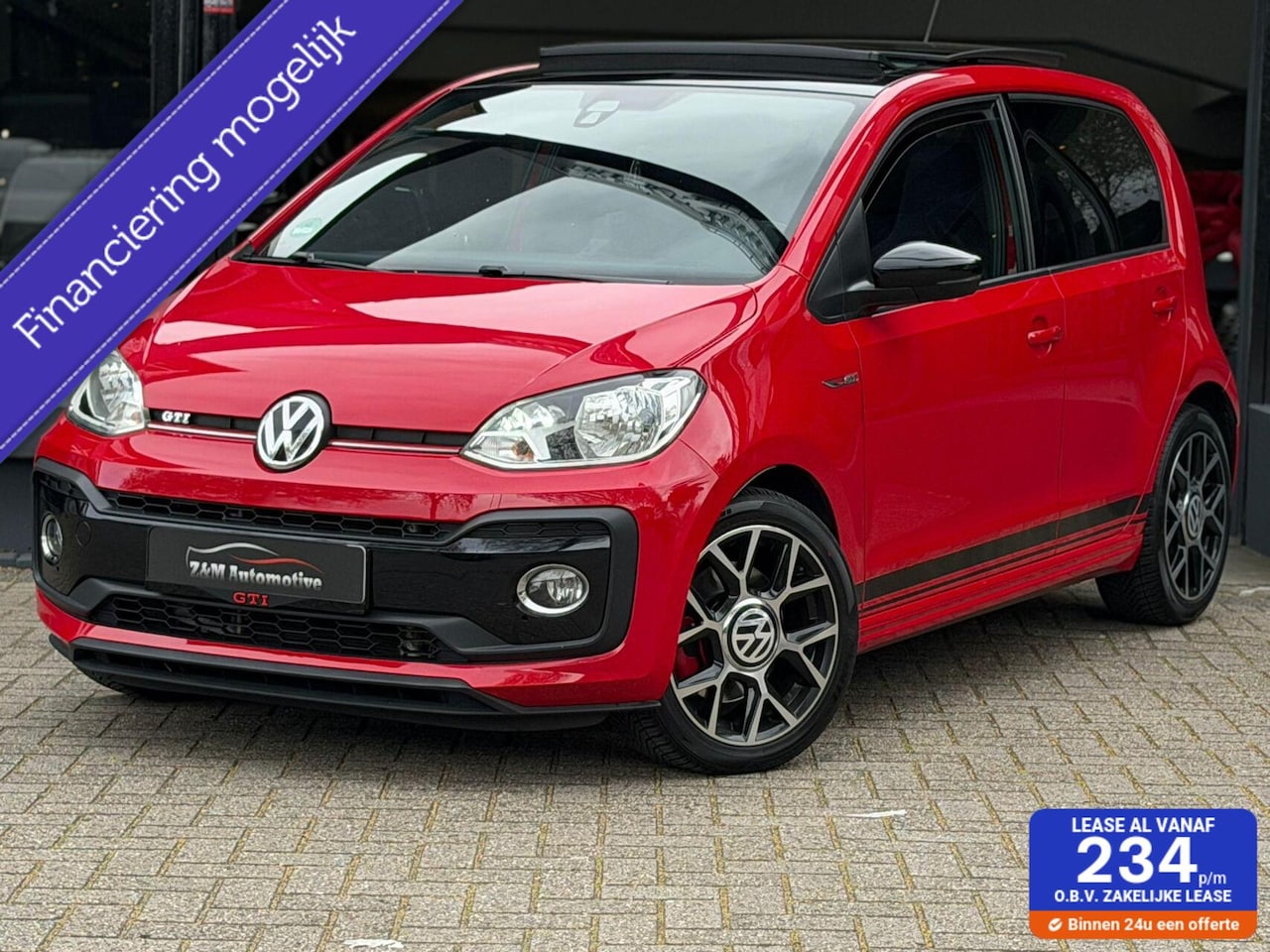 Volkswagen Up! - 1.0 TSI GTI Pano*Camera*StoelVerwarming*CruisC - AutoWereld.nl