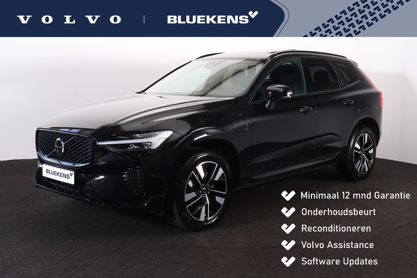 Volvo XC60 - T6 Recharge AWD Plus Dark - Panorama/schuifdak - IntelliSafe Assist & Surround - 360º Came - AutoWereld.nl