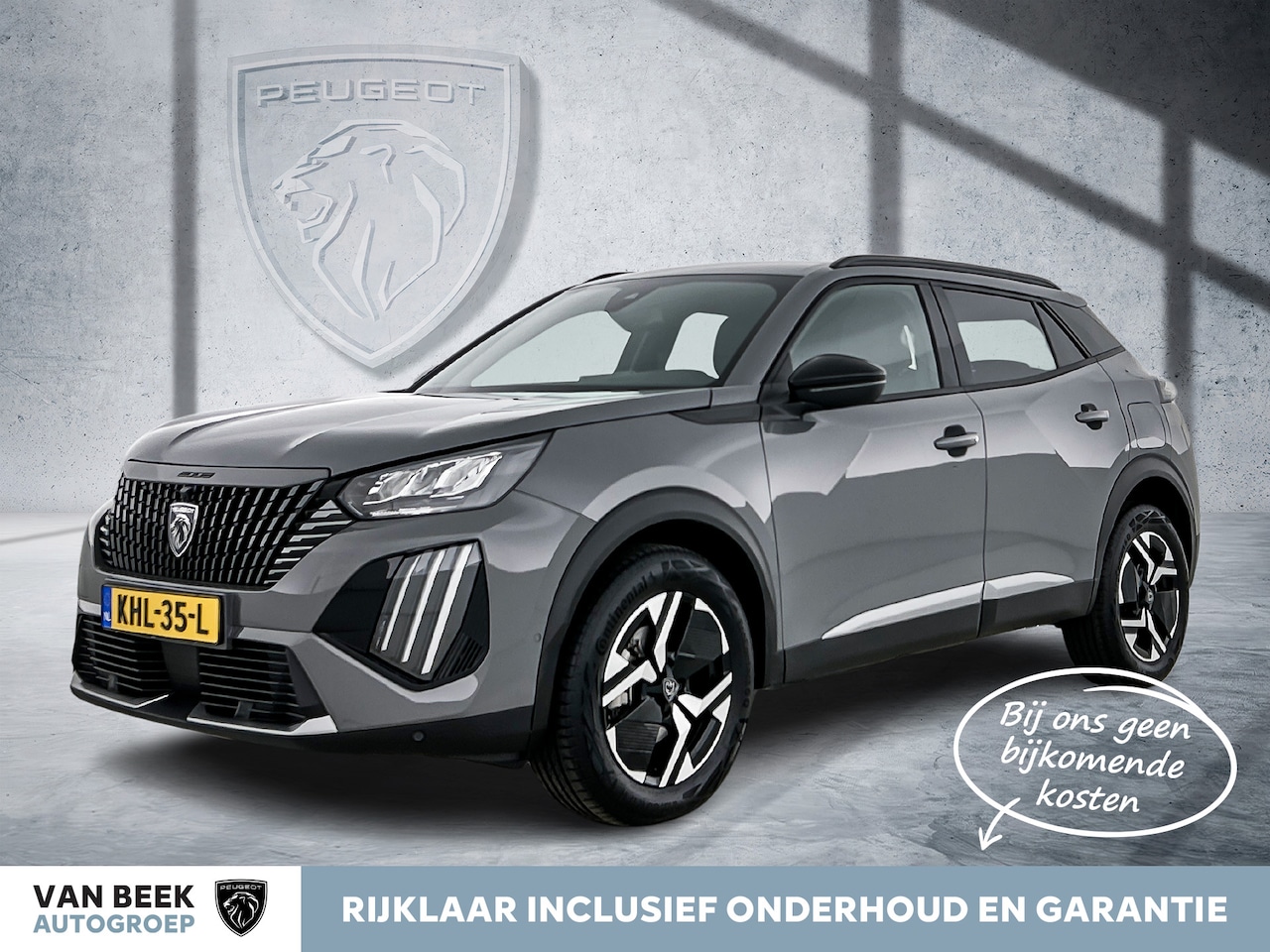 Peugeot 2008 - Hybrid 145pk Automaat Allure | Rijklaar | Camera | Adaptive Cruise | Keyless | - AutoWereld.nl