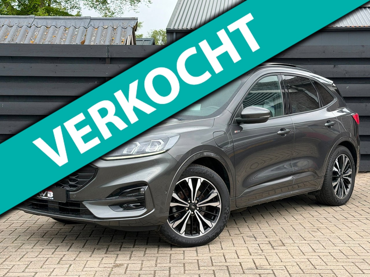Ford Kuga - 2.5 PHEV ST-Line X I Pano I 360° I Trekhaak I HuD I Leder - AutoWereld.nl