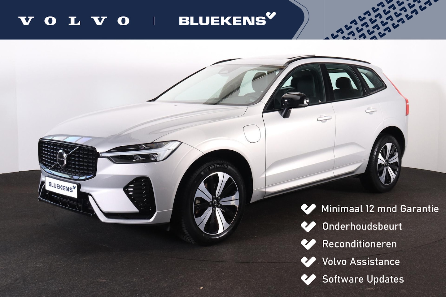 Volvo XC60 - T6 Recharge AWD Plus Dark - Panorama/schuifdak - IntelliSafe Assist & Surround - Parkeerca - AutoWereld.nl