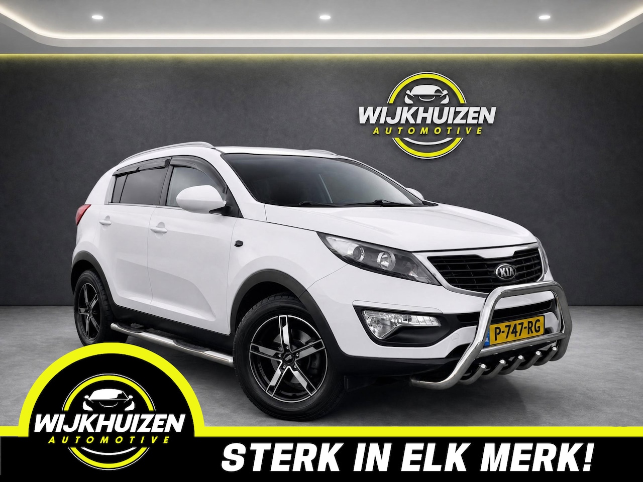 Kia Sportage - 1.6 GDI Vibe met Climate !!! Apple Carplay !!! Bullbar !!! Sidebars !!! - AutoWereld.nl