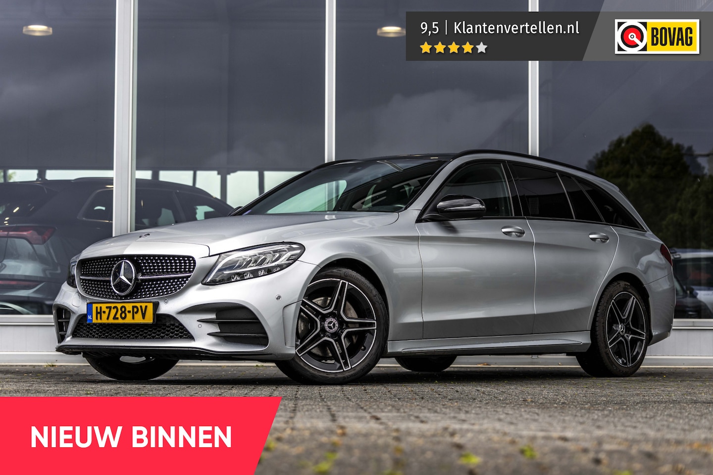 Mercedes-Benz C-klasse Estate - 180 Business Solution AMG | Pano | NL Auto | Camera - AutoWereld.nl