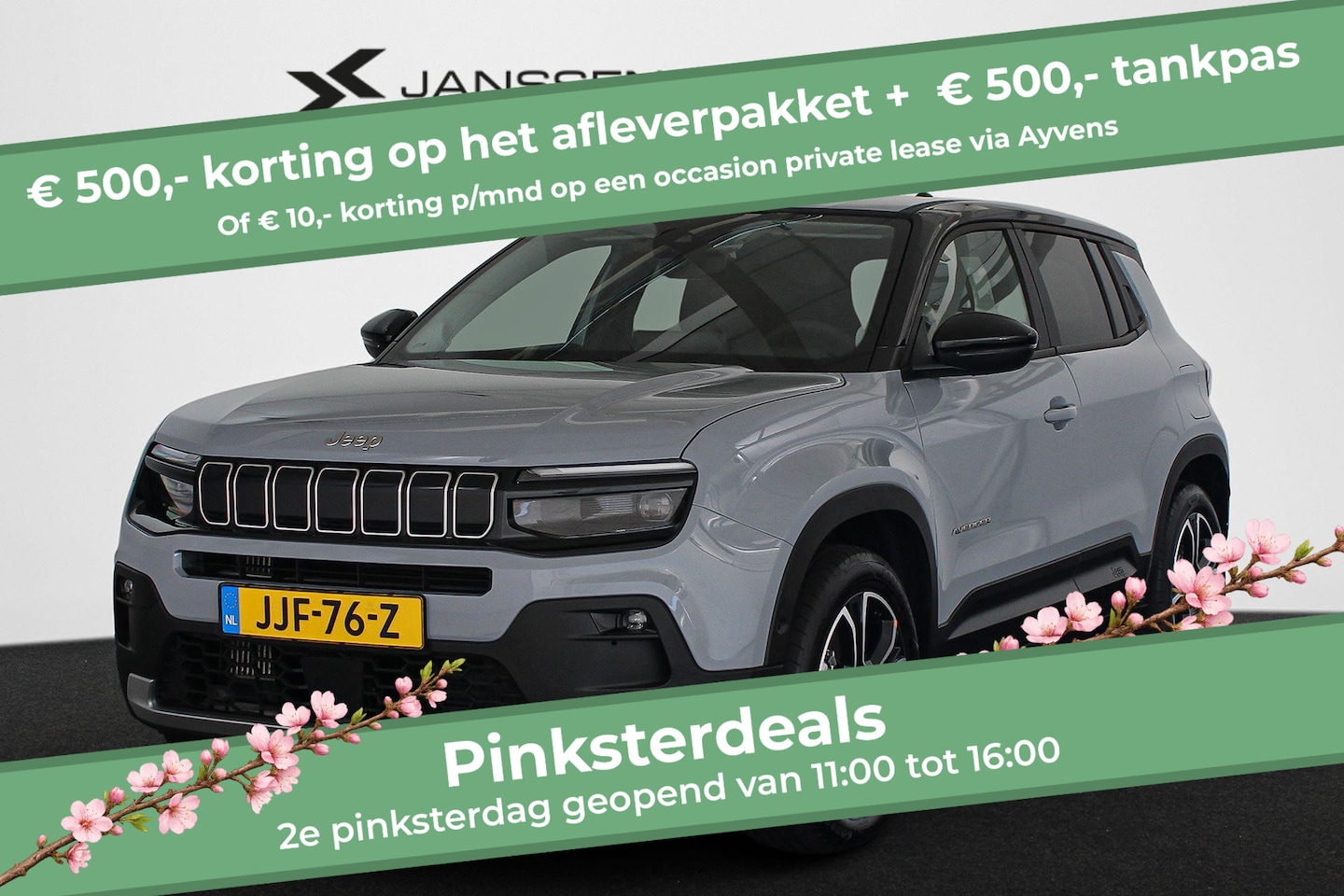 Jeep Avenger - 1.2 e-Hybrid Summit Winter Pack JBL Keyless Elektrische Achterklep - AutoWereld.nl