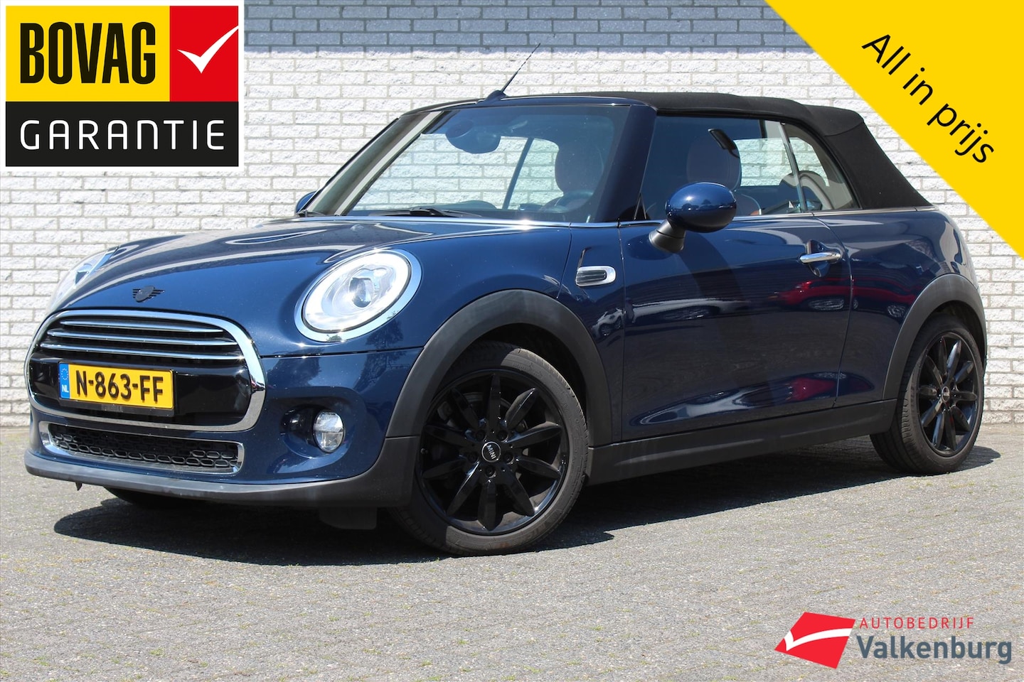 MINI Cabrio - 1.2 One Chili Business Mini 1.2 102pk One Chili Business. - AutoWereld.nl