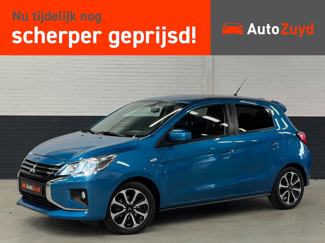 Mitsubishi Space Star - 1.2 Selekt+ Automaat Navi / Airco / LM-Velgen / Stoelverwarming / PDC / LED - AutoWereld.nl