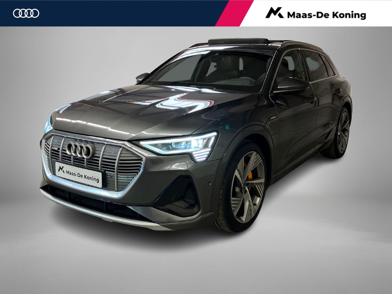 Audi e-tron - 55 quattro S edition 95 kWh 300kW/408PK · Panoramadak · Luchtvering · Bang & Olufsen · 360 - AutoWereld.nl