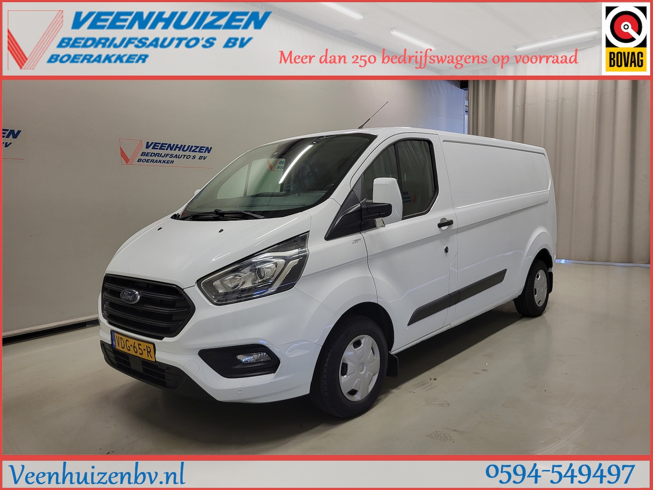 Ford Transit Custom - 2.0TDCI L2/H1 2800kg Trekgewicht Euro 6! - AutoWereld.nl