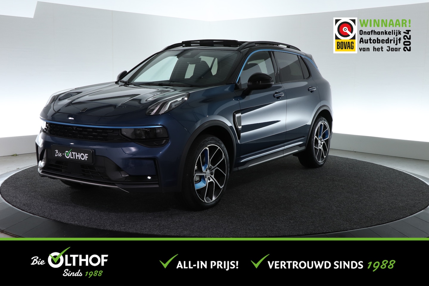 Lynk & Co 01 - 1.5 PHEV | ALL-IN PRIJS | ZWARTE HEMEL | 360 CAMERA | - AutoWereld.nl