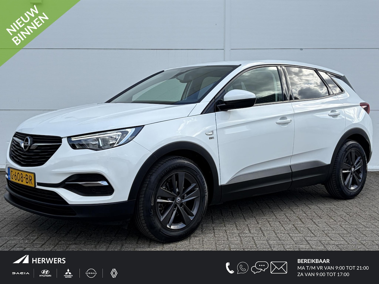 Opel Grandland X - 1.2 Turbo 120 Jaar Edition / Trekhaak (  1400 kg ) / Cruise control / Navigatiesysteem ful - AutoWereld.nl