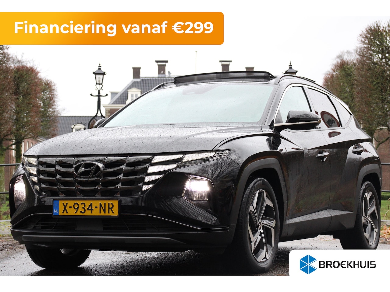 Hyundai Tucson - 1.6 T-GDI PHEV 265pk Premium Sky 4WD | Leder | Schuif-Kanteldak | Carplay | Climate | Navi - AutoWereld.nl