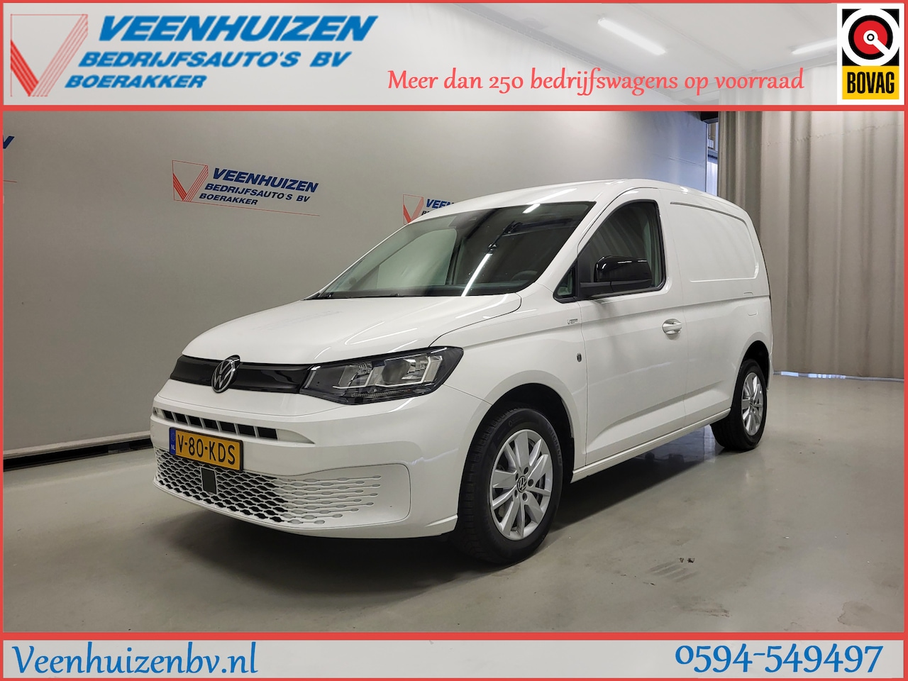 Volkswagen Caddy Cargo - 2.0TDI 102pk Trekhaak Euro 6! - AutoWereld.nl