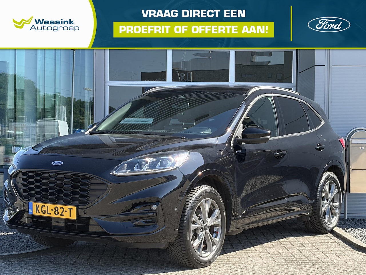 Ford Kuga - 2.5 PHEV ST-Line X I Elektrische trekhaak I elektrische achterklep I Navigatie I - AutoWereld.nl