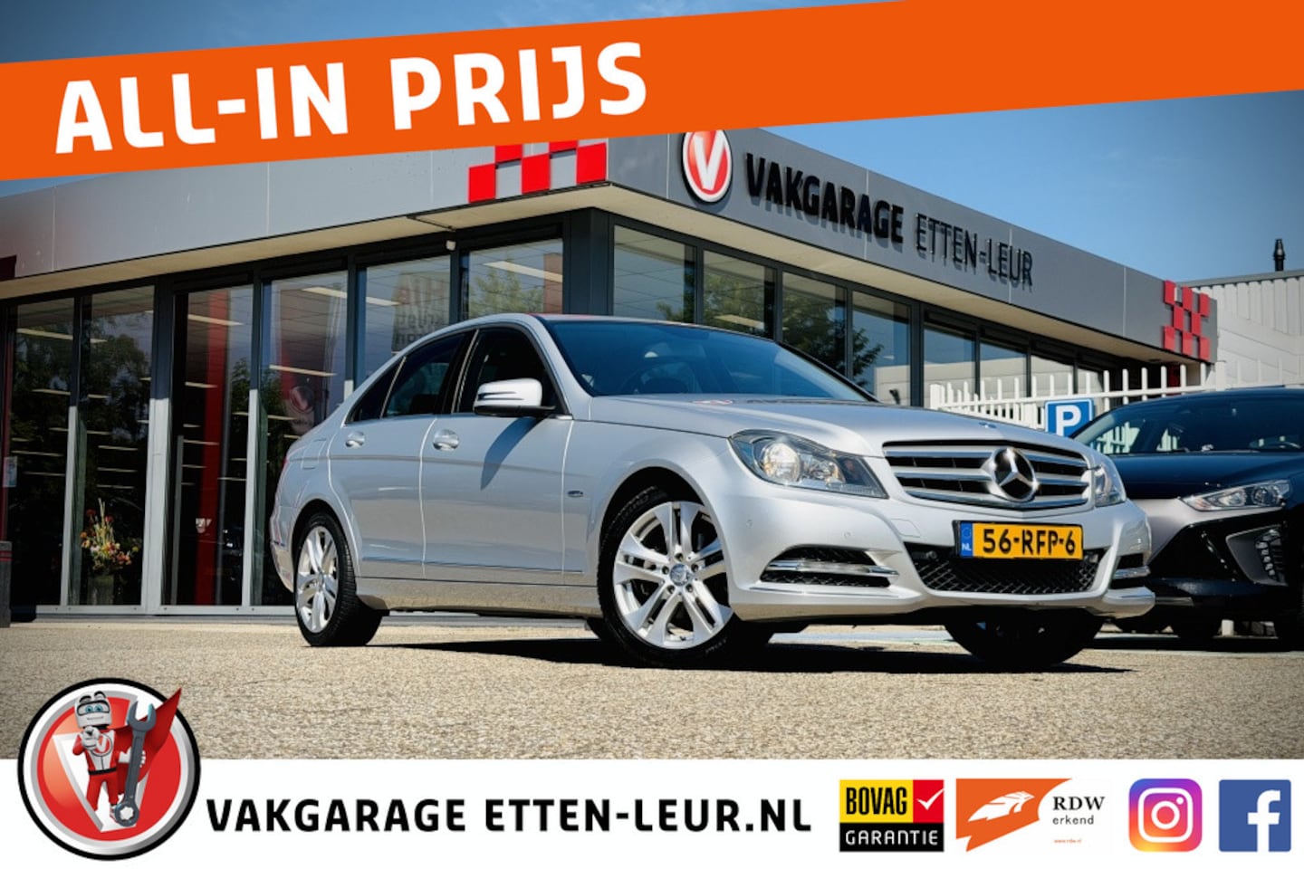 Mercedes-Benz C-klasse - 180 Business Class Avantgarde | TREKHAAK | PDC | CRUISE - AutoWereld.nl