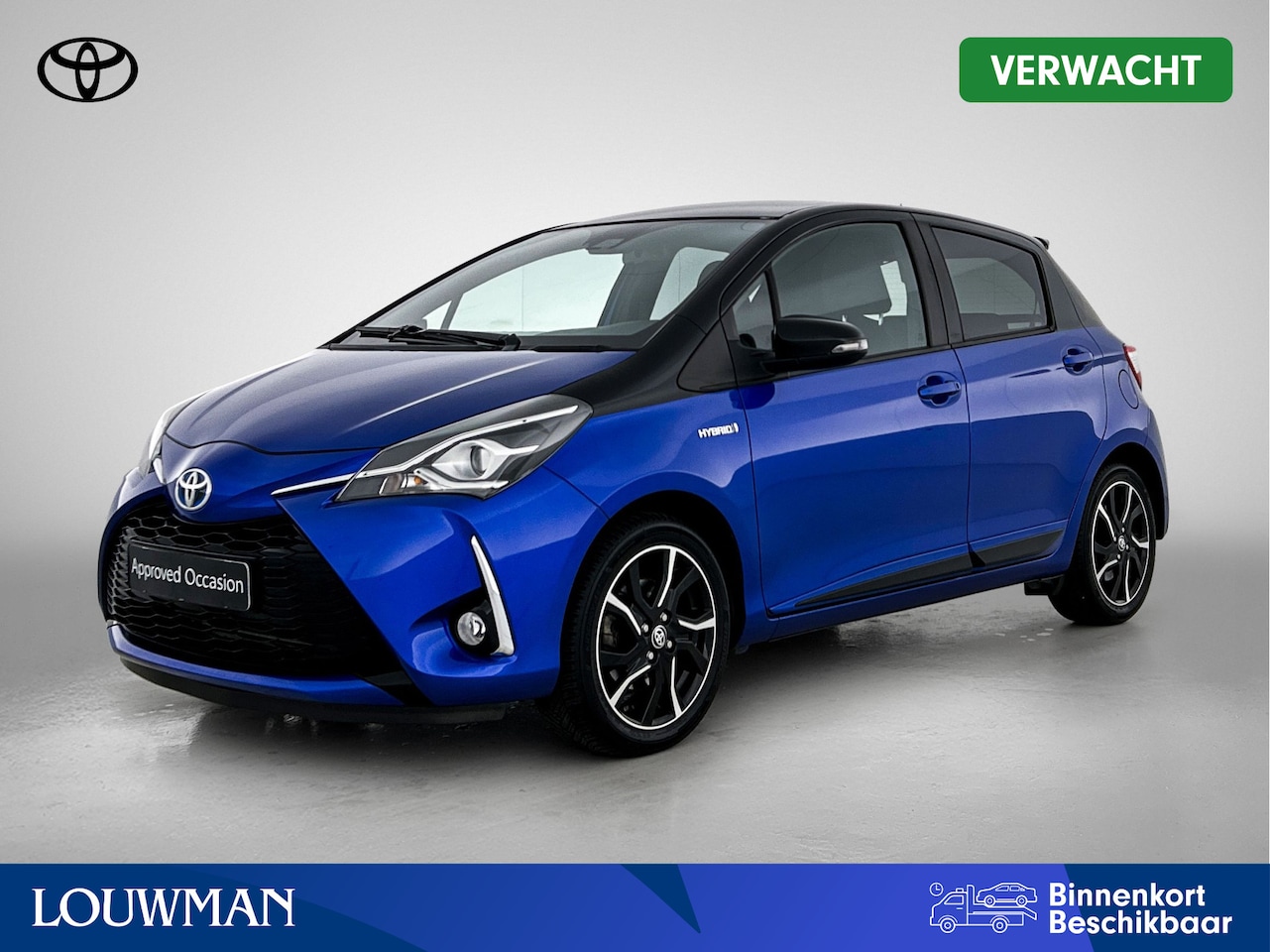 Toyota Yaris - 1.5 Hybrid Bi-Tone Plus | BTW voertuig | Navigatie | Cruise control | achteruitrijcamera | - AutoWereld.nl