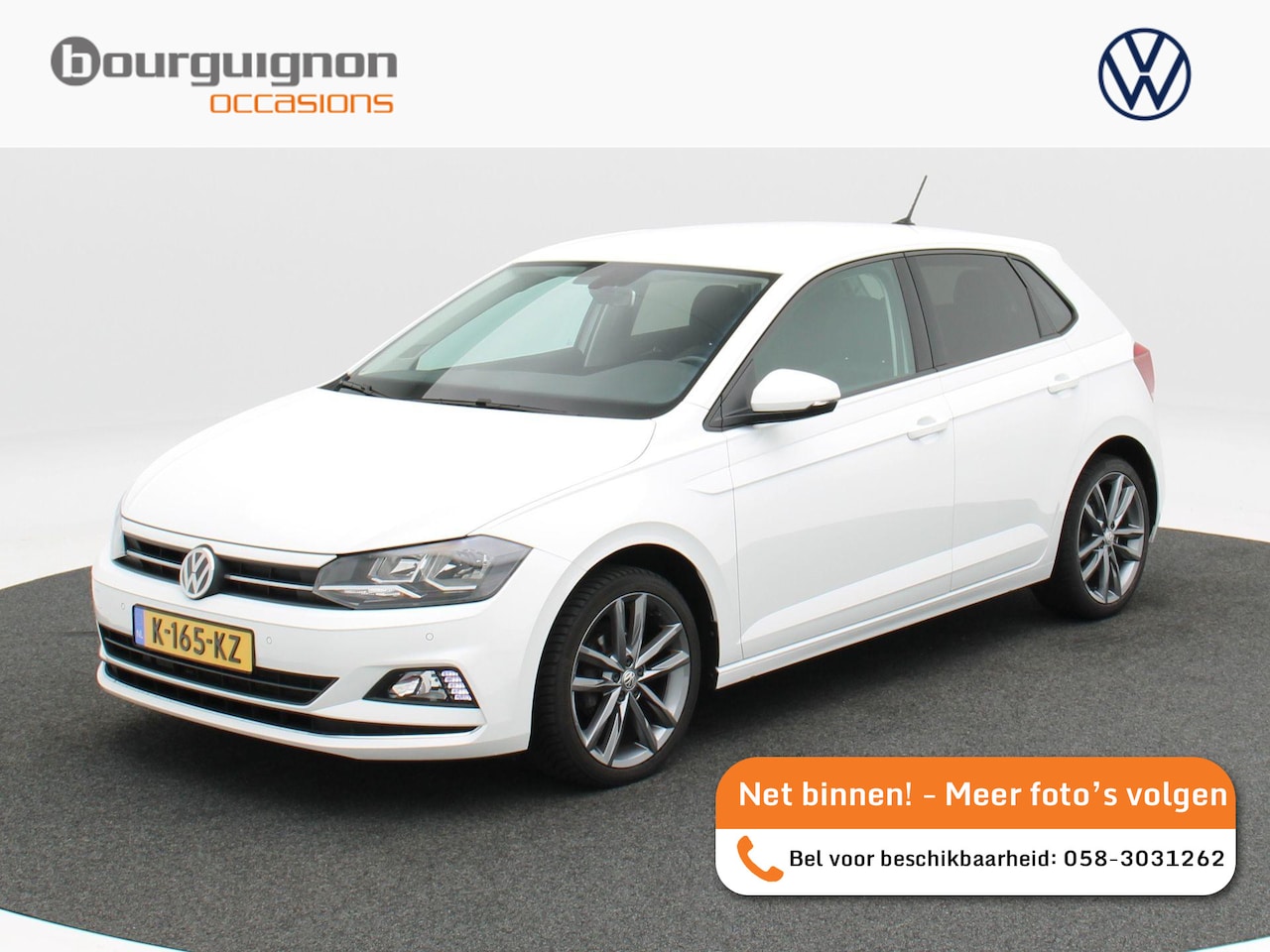 Volkswagen Polo - 1.0 TSi Highline | Adaptive cruise | Climatronic | Parkeersensoren | Carplay | Navigatie | - AutoWereld.nl