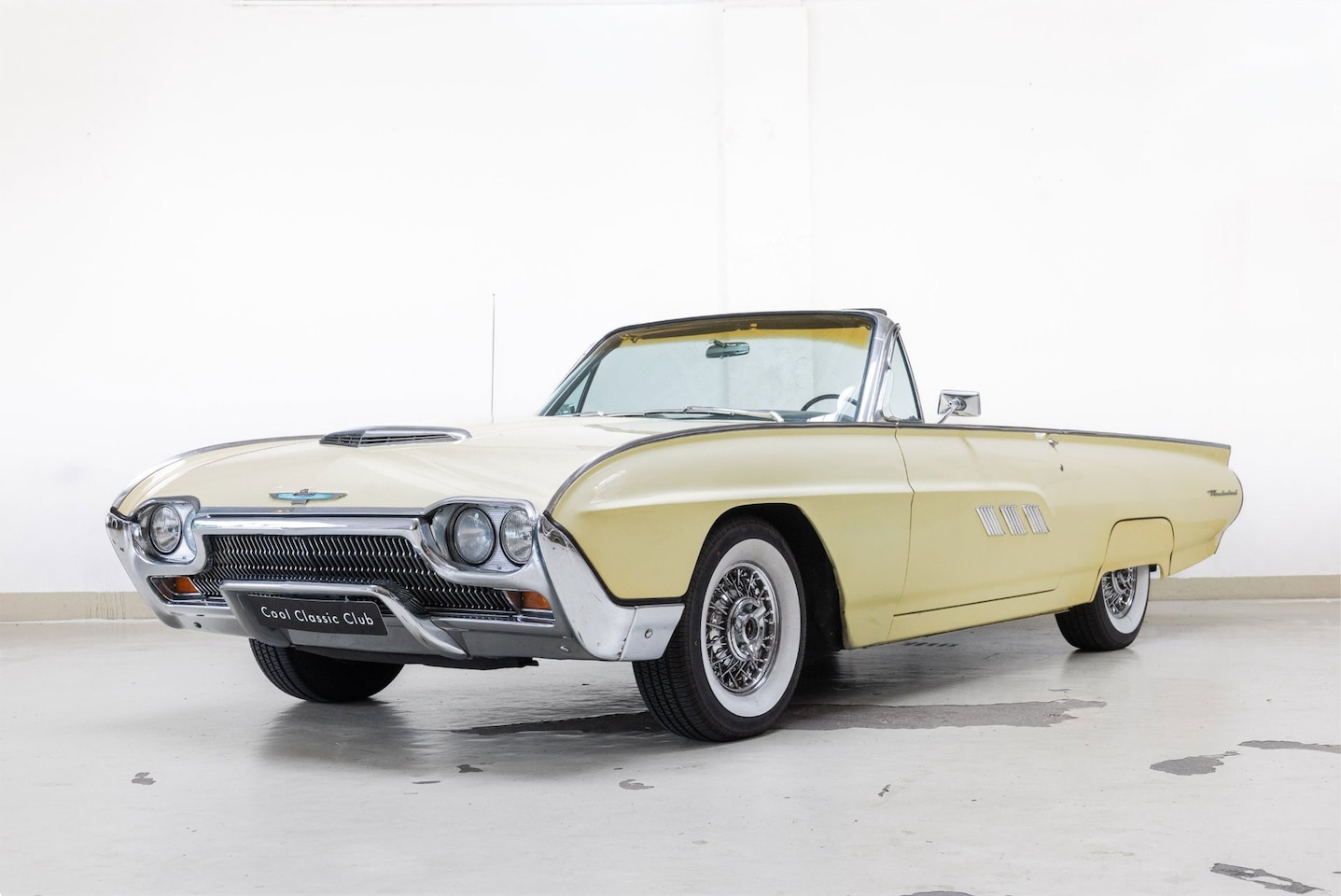 Ford Thunderbird - Sports Roadster - M-code 390 – Tucson yellow – Fully documented - AutoWereld.nl