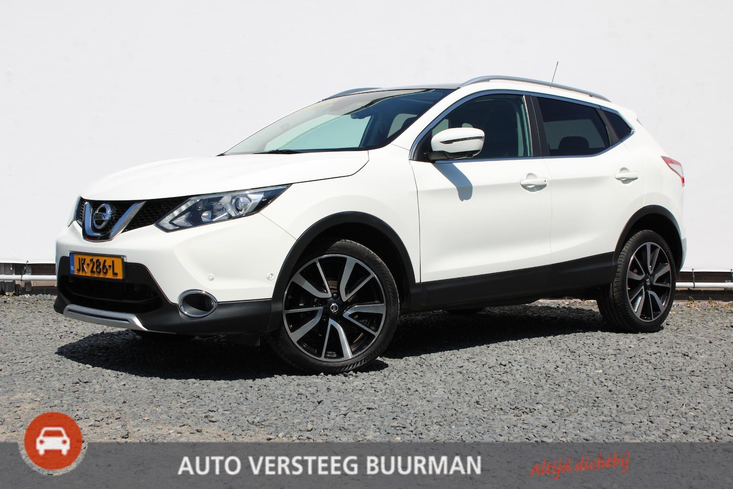 Nissan Qashqai - 1.2 Tekna Automaat, Pano, Lederen Bekleding, Keyless! - AutoWereld.nl
