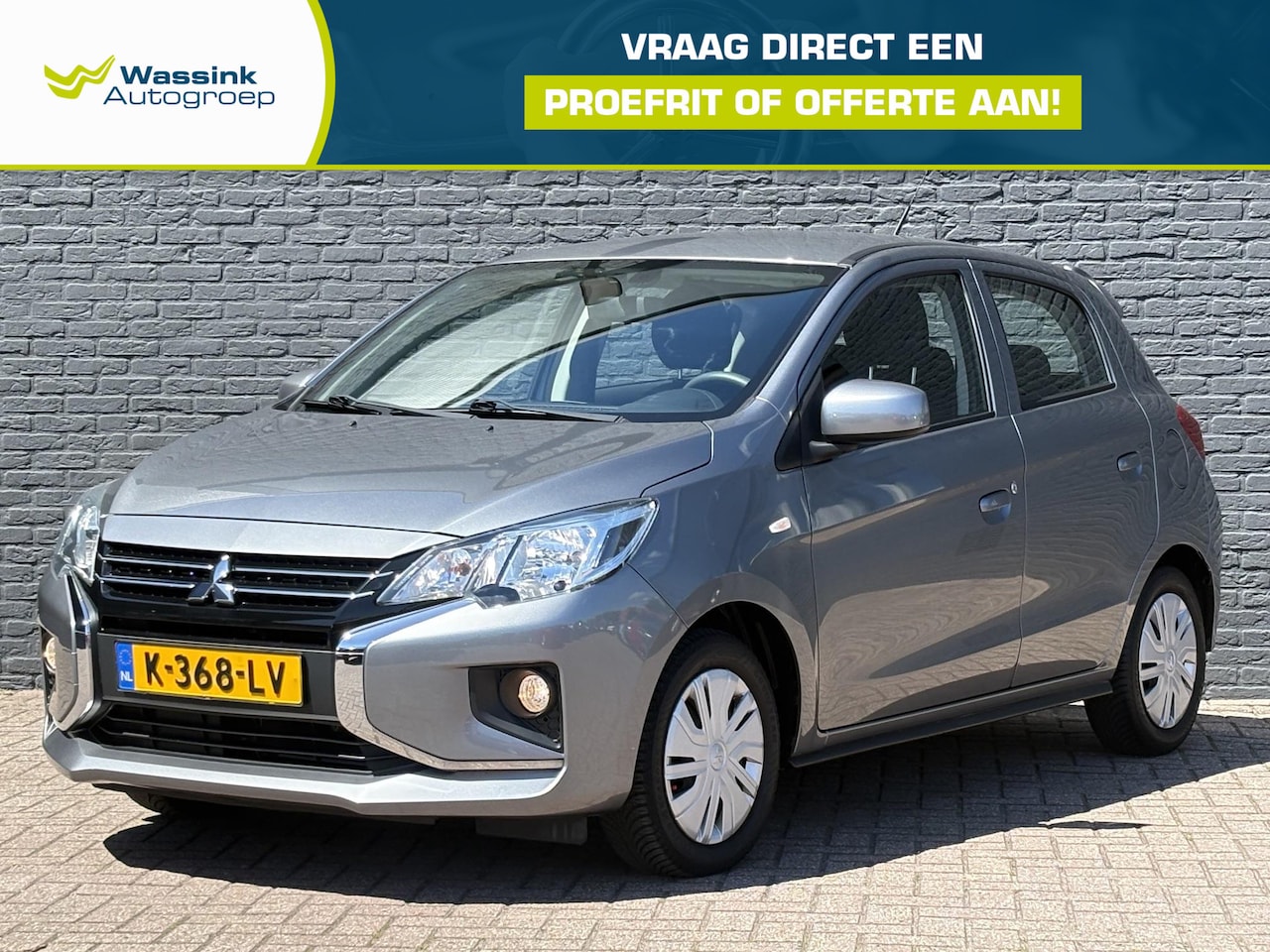 Mitsubishi Space Star - 1.2 Cool+ 1e Eigenaar | All Seasonbanden | 25,- Wegenbelasting p. mnd | Airco | Elektrisch - AutoWereld.nl