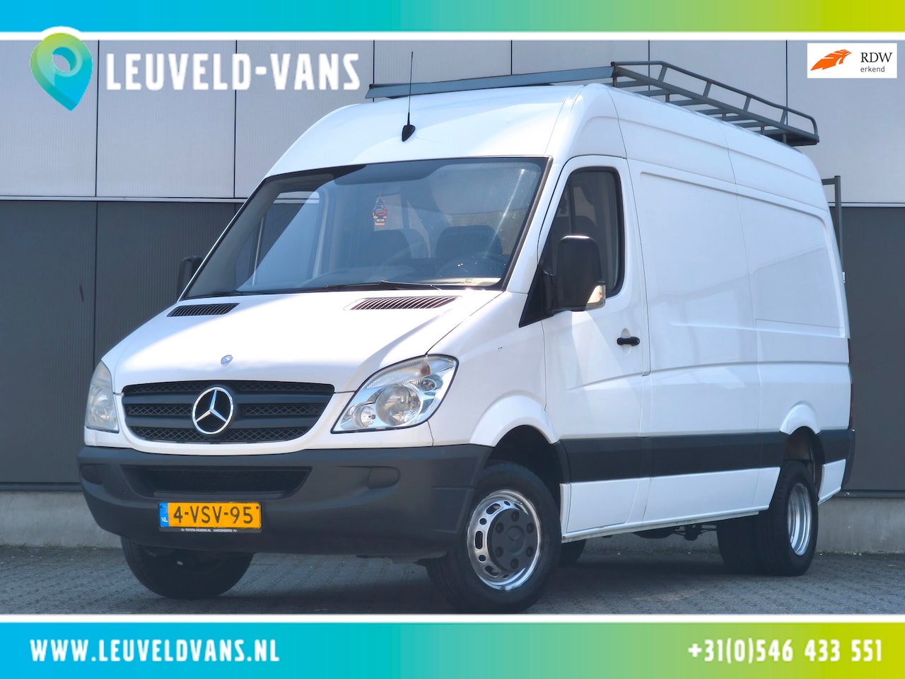 Mercedes-Benz Sprinter - 516 3500KG TREKHAAK DUBBELLUCHT AUTOMAAT - AutoWereld.nl