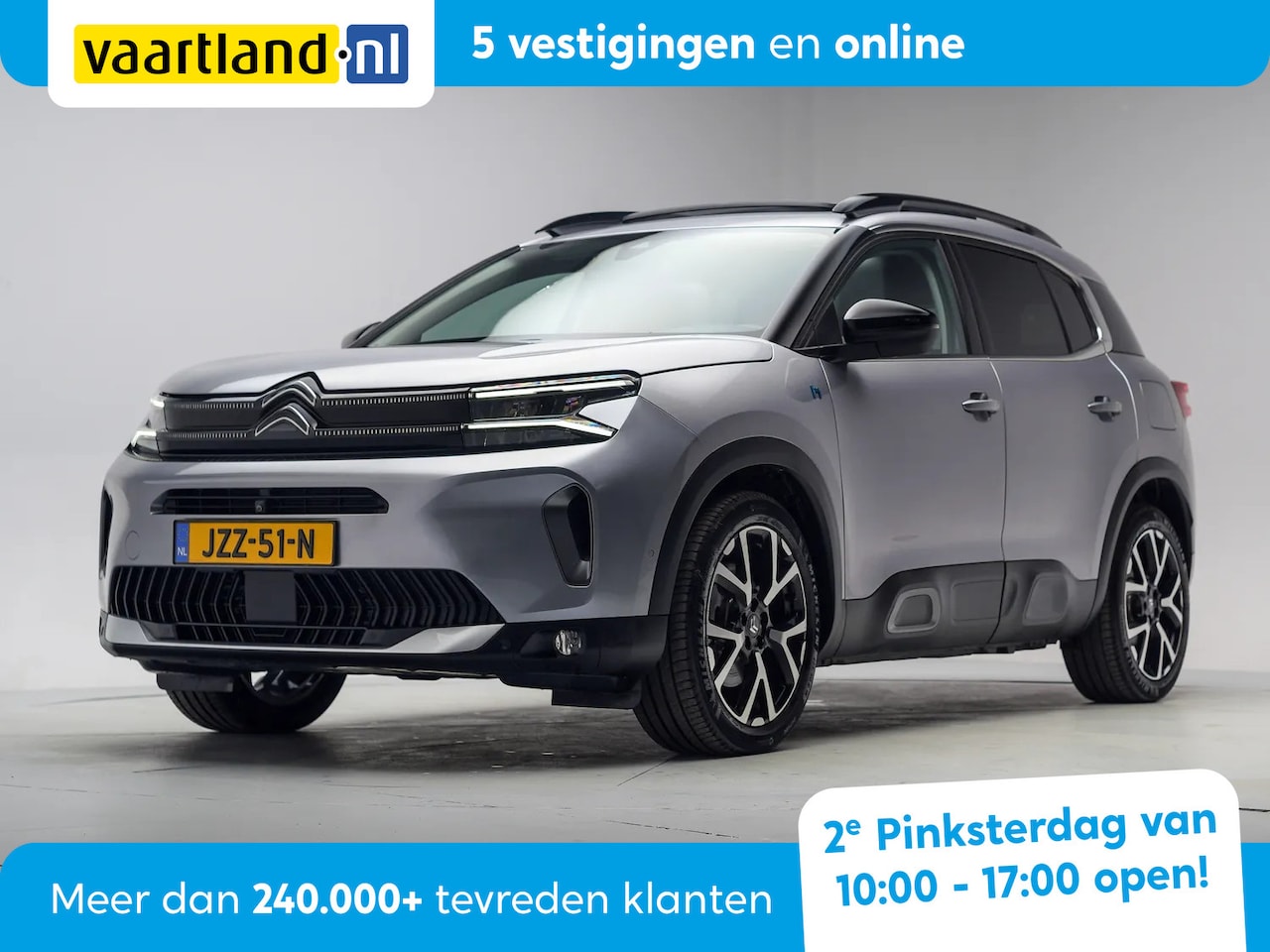Citroën C5 Aircross - 1.6 Plug-in Hybrid 225 Shine NW-Model Aut. [ Panoramadak 360°Cam Stoelverwarming ] - AutoWereld.nl