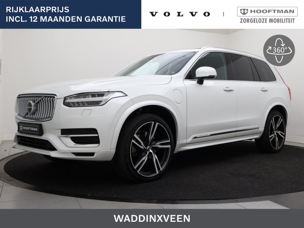 Volvo XC90 - T8 PLUG-IN HYBRID LONG RANGE PLUS BRIGHT SCHUIFDAK HARMAN KARDON - AutoWereld.nl