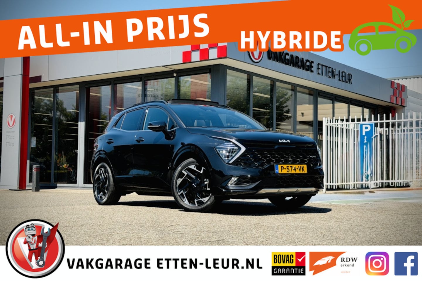 Kia Sportage - 1.6 T PHEV GT-Line | PANO | STOEL - STUURVERW. | ADAPTIEF - AutoWereld.nl