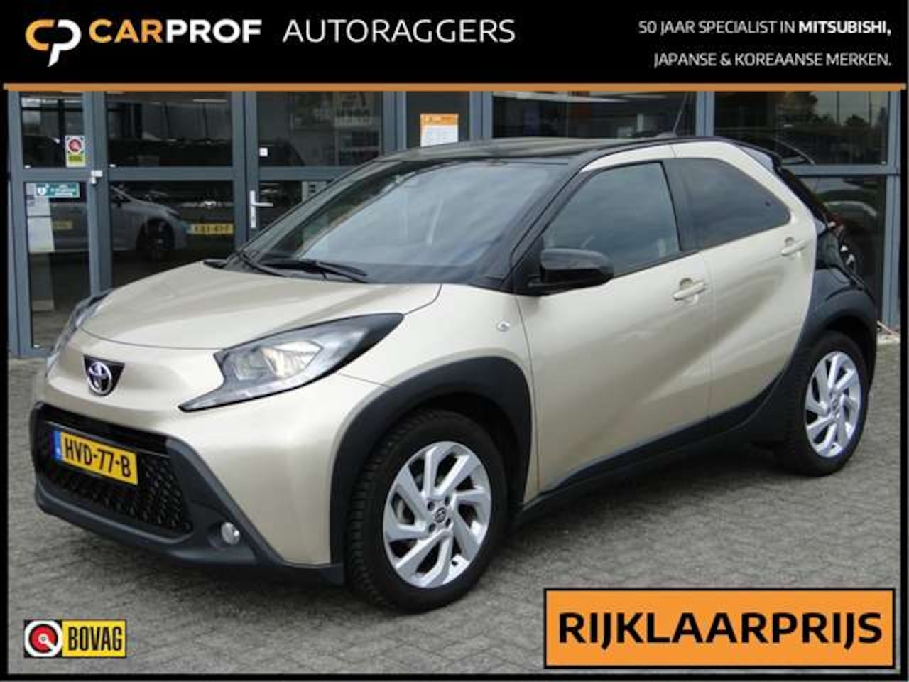 Toyota Aygo X - 1.0 VVT-i Pulse + Draaghaak! Carplay | Stoelverwarming | Bi-Tone - AutoWereld.nl