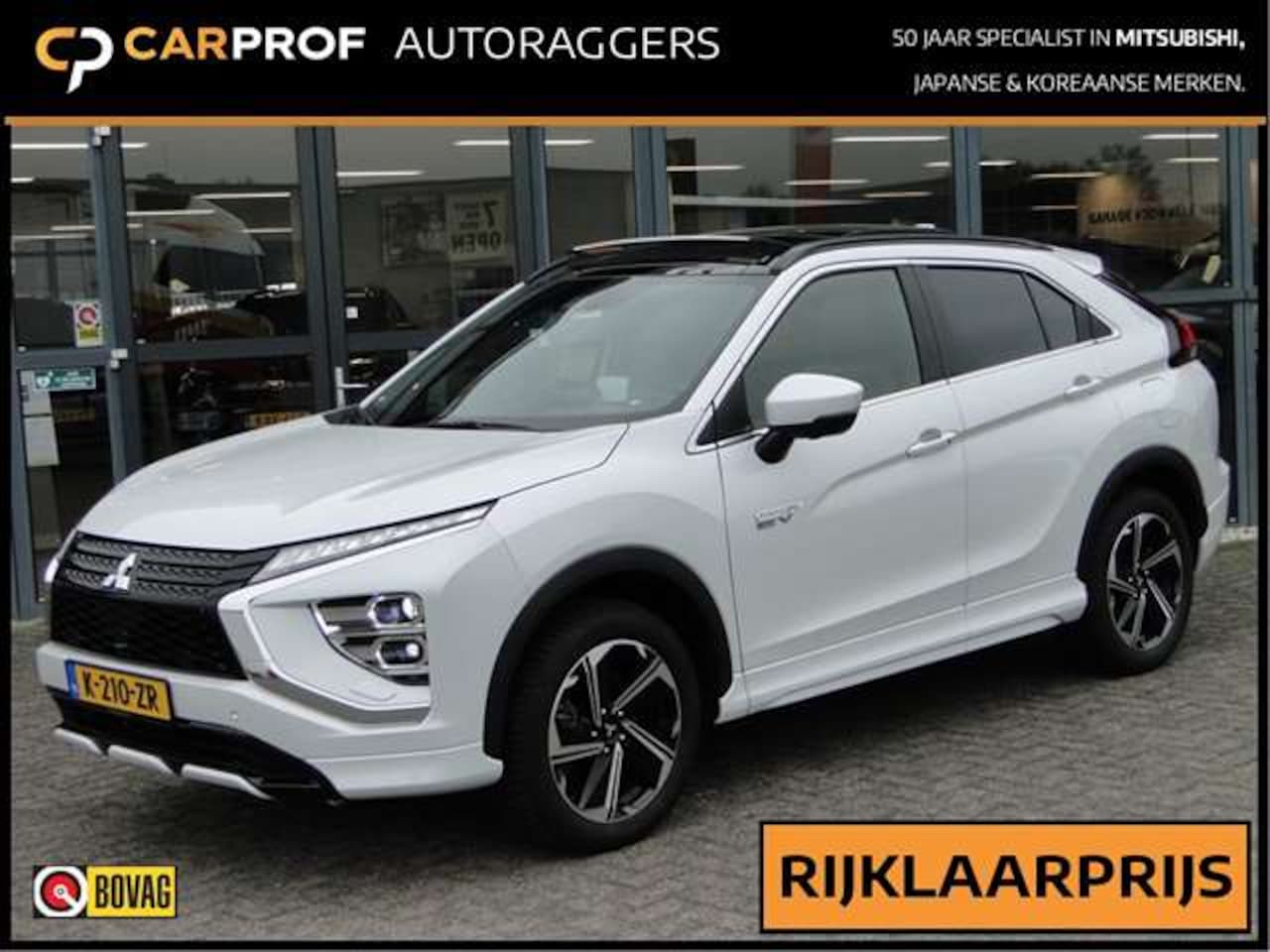 Mitsubishi Eclipse Cross - PHEV 2.4 Instyle | Schuifdak | Leer | Head-Up | NL-Auto - AutoWereld.nl
