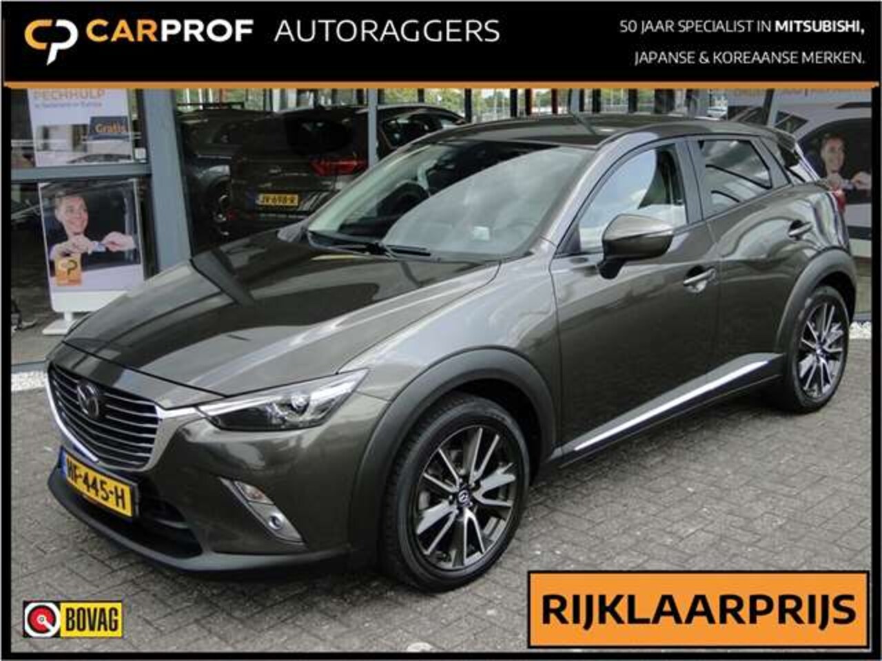 Mazda CX-3 - 2.0 GT-M 120 | Leer | Led | Navi | Trekhaak | Head-Up Adaptief - AutoWereld.nl