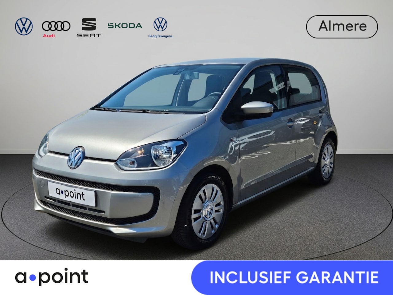 Volkswagen Up! - 1.0 move up! BlueMotion Airco | Unieke km stand 14.920 KM!!! | 5drs | CV Vergrendeling | E - AutoWereld.nl
