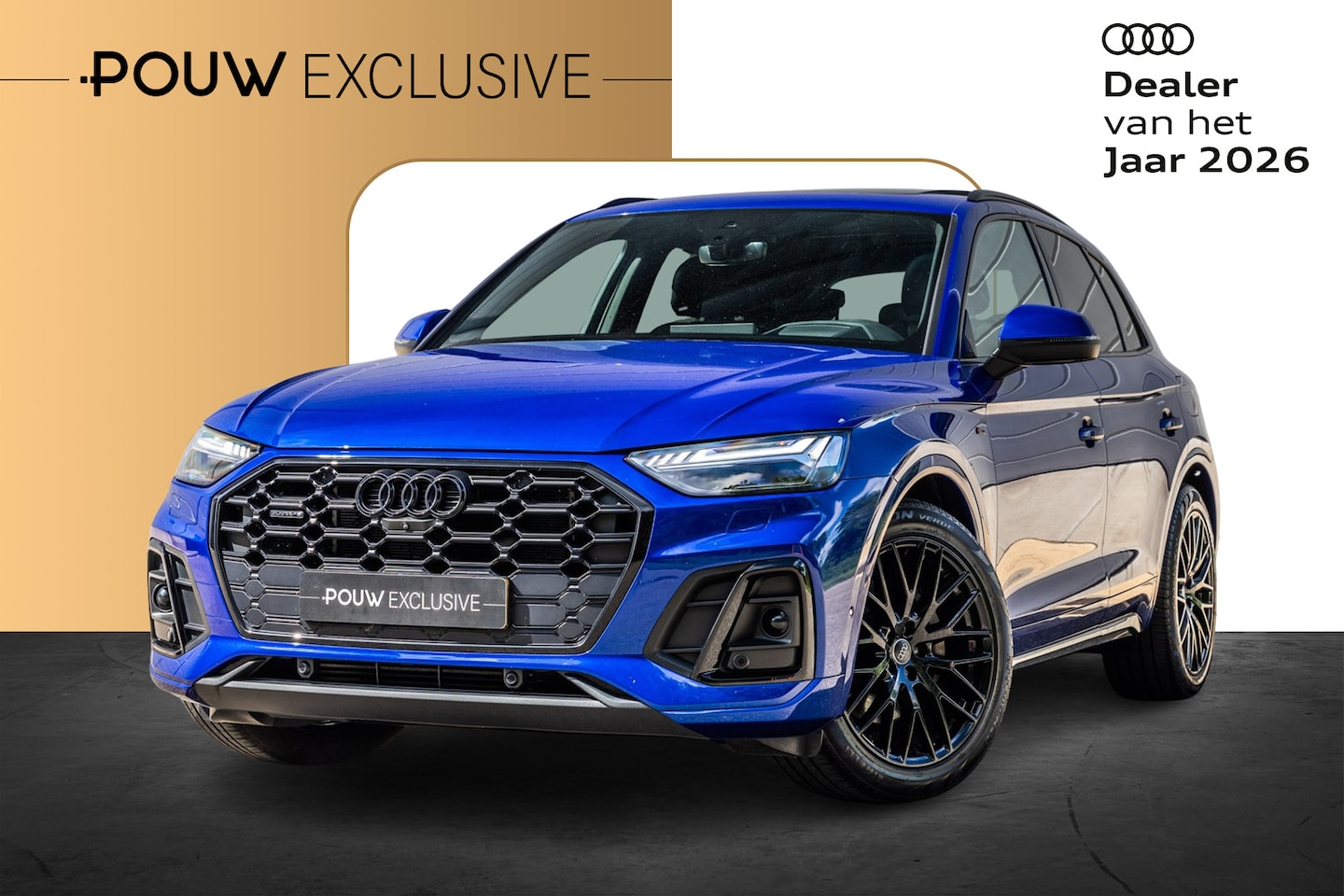 Audi Q5 - 50TFSIe 299pk PHEV S Edition | Panoramadak | Luchtvering | Elek. Stoelen | Stuurverwarming - AutoWereld.nl