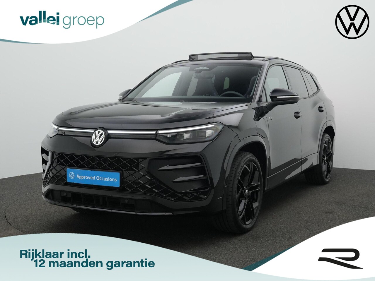 Volkswagen Tayron - 1.5 eHybrid 204 pk R-Line Edition | Panoramadak | Adaptief onderstel | Achteruitrijcamera - AutoWereld.nl
