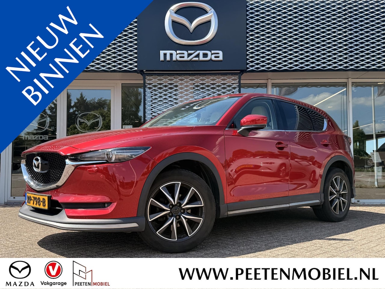 Mazda CX-5 - 2.0 SkyActiv-G 165 GT-Luxury Mazda CX-5 2.0 SAG 165 GT-Luxury | AERO-PAKKET | TREKHAAK | P - AutoWereld.nl