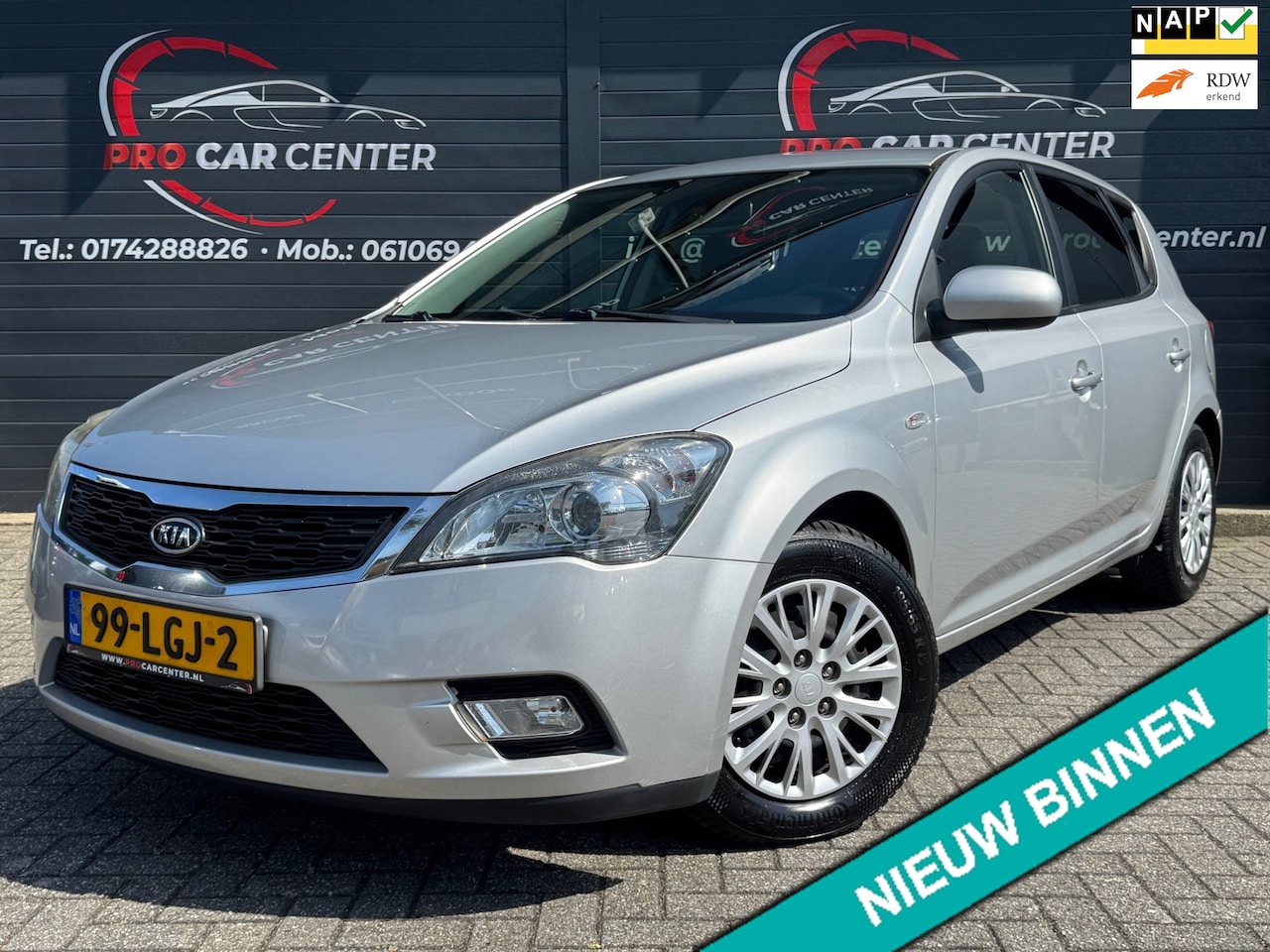 Kia Cee'd - 1.4 CVVT Seven Business CLIMATE | CRUISE | 1e EIGENAAR | EL.RAMEN | NAP | APK - AutoWereld.nl