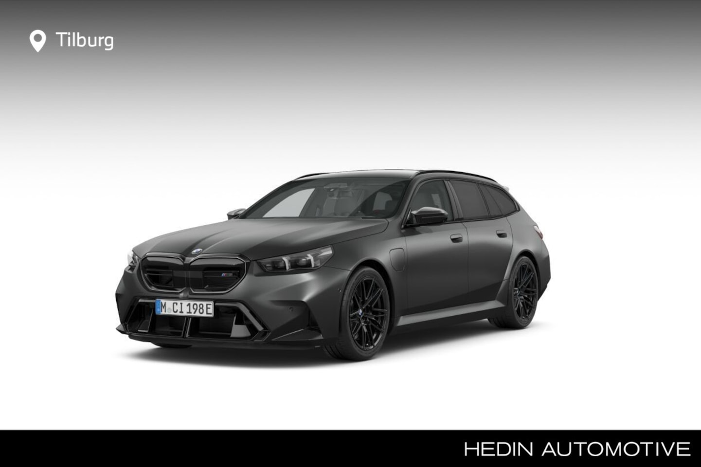BMW M5 - 5-serie BMW Individual lak Frozen Deep Grey | M Driver's Pack | Comfort Pack | Panoramadak - AutoWereld.nl