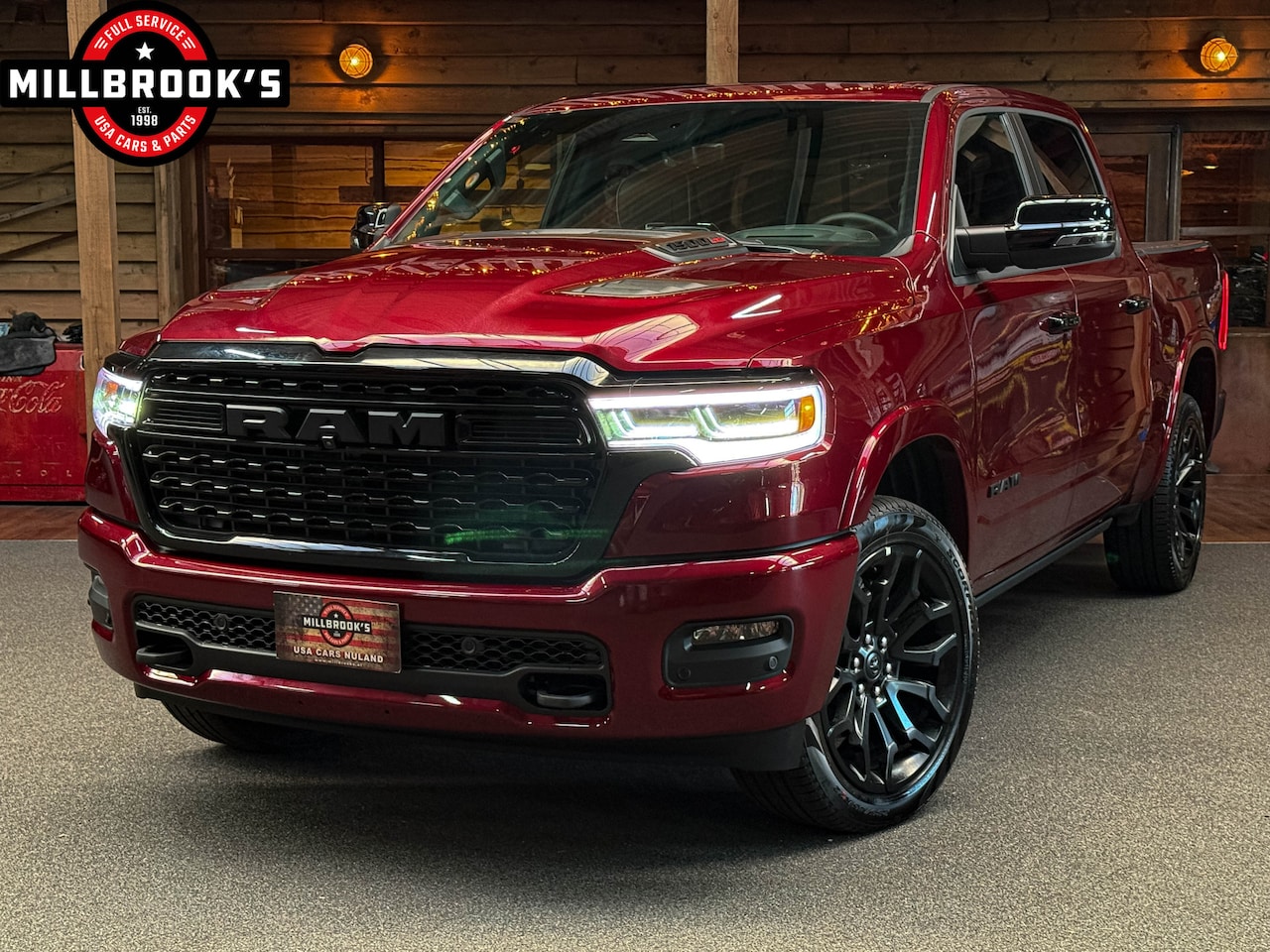 Dodge Ram 1500 - Limited H/O 540PK wide body BPM VRIJ, Stoel massage, H/K, Panorama, Lucht vering, Pasanger - AutoWereld.nl