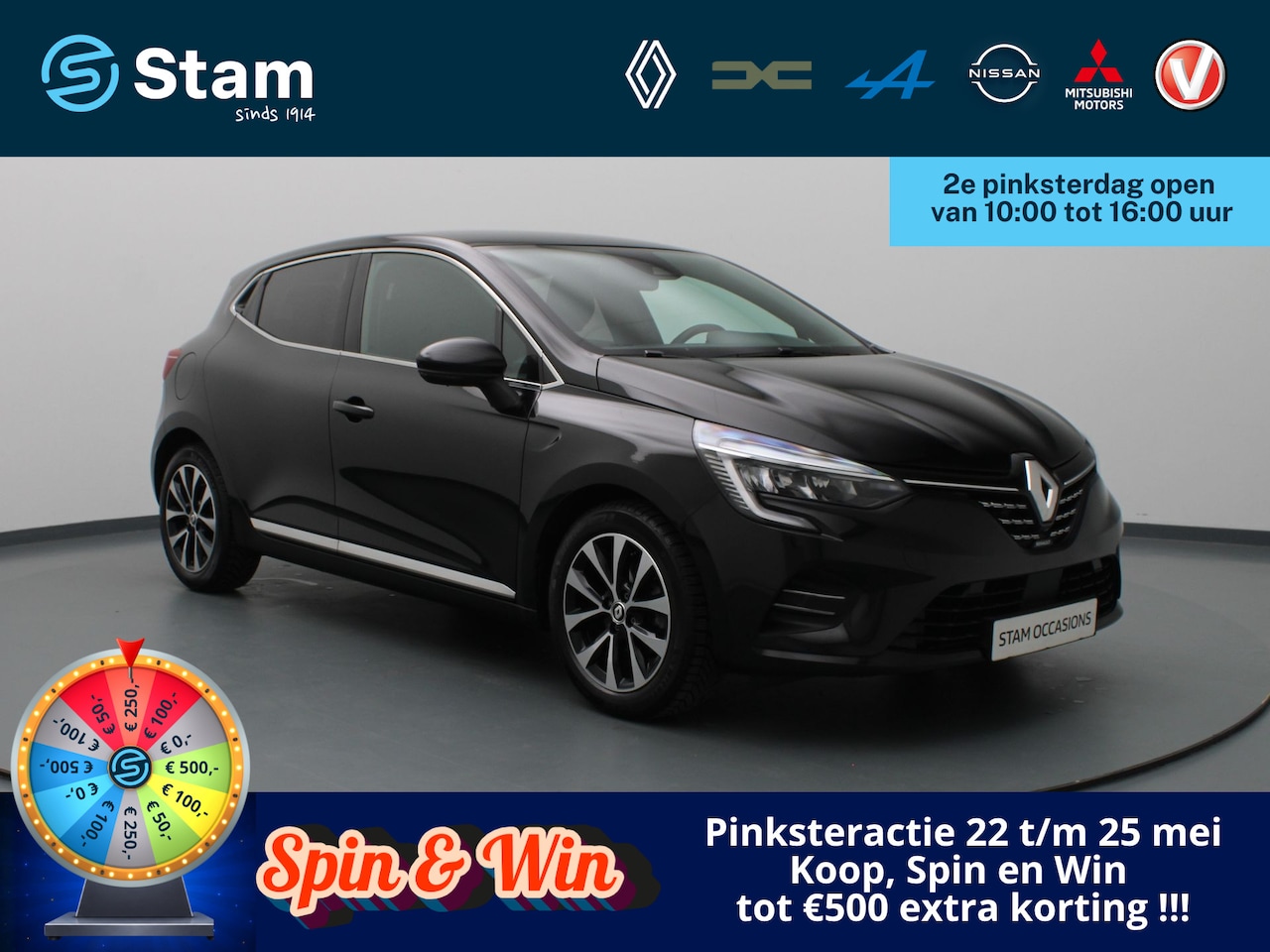Renault Clio - TCe Techno 90pk Camera | Cruise | Parkeersens. achter | Stoel-/stuurverw. | Trekhaak - AutoWereld.nl