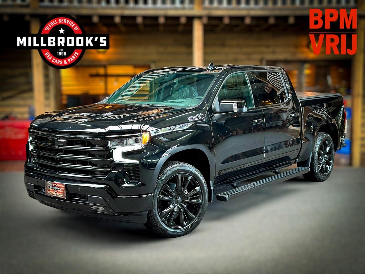 Chevrolet Silverado - High Country Black Edition 6.2 V8 420PK, BPM VRIJ - AutoWereld.nl