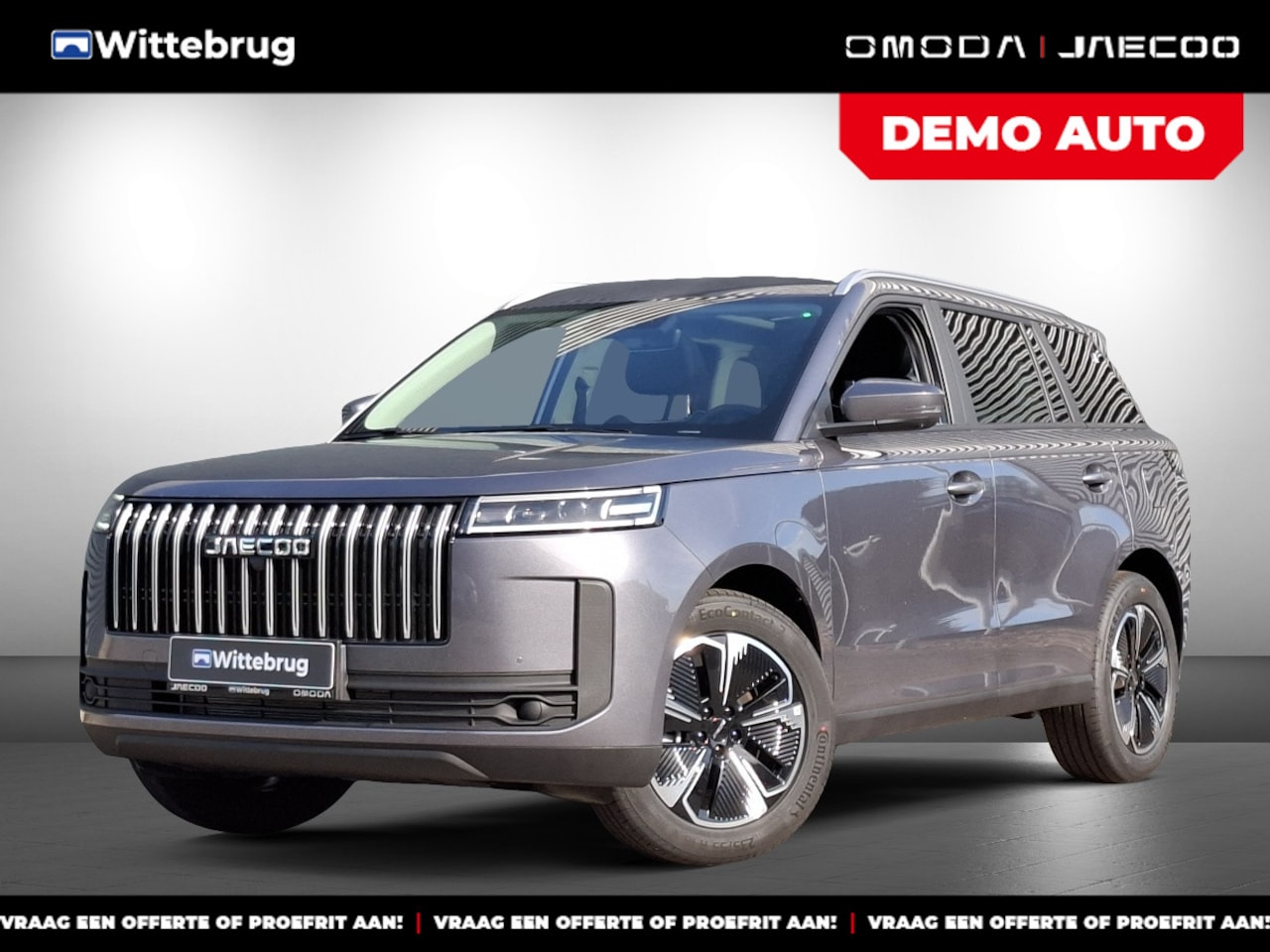 Jaecoo 5 - 1.5 T-GDi SHS-H Exclusive Full Hybride Automaat met lederen bekleding, Navigatie en Camera - AutoWereld.nl