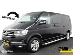 Volkswagen Transporter - T6 Dubbele Cabine 2.0 TDI 150Pk DSG-7 4-Motion Lang Highline BTW Vrij/Marge | 2X Schuifdeu