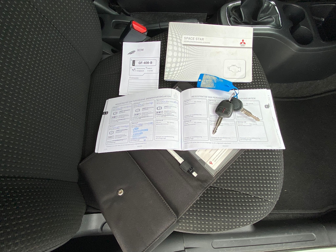 Mitsubishi Space Star - 1.0 Instyle ZEER NETTE AUTO + NW APK + CLIMA