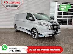 Ford Transit Custom - E-Transit Sport L2 330km WLTP LED/ 2x Schuifdeur/ Adapt.Cruise/ Elek.Stoel/ Standkachel/ S