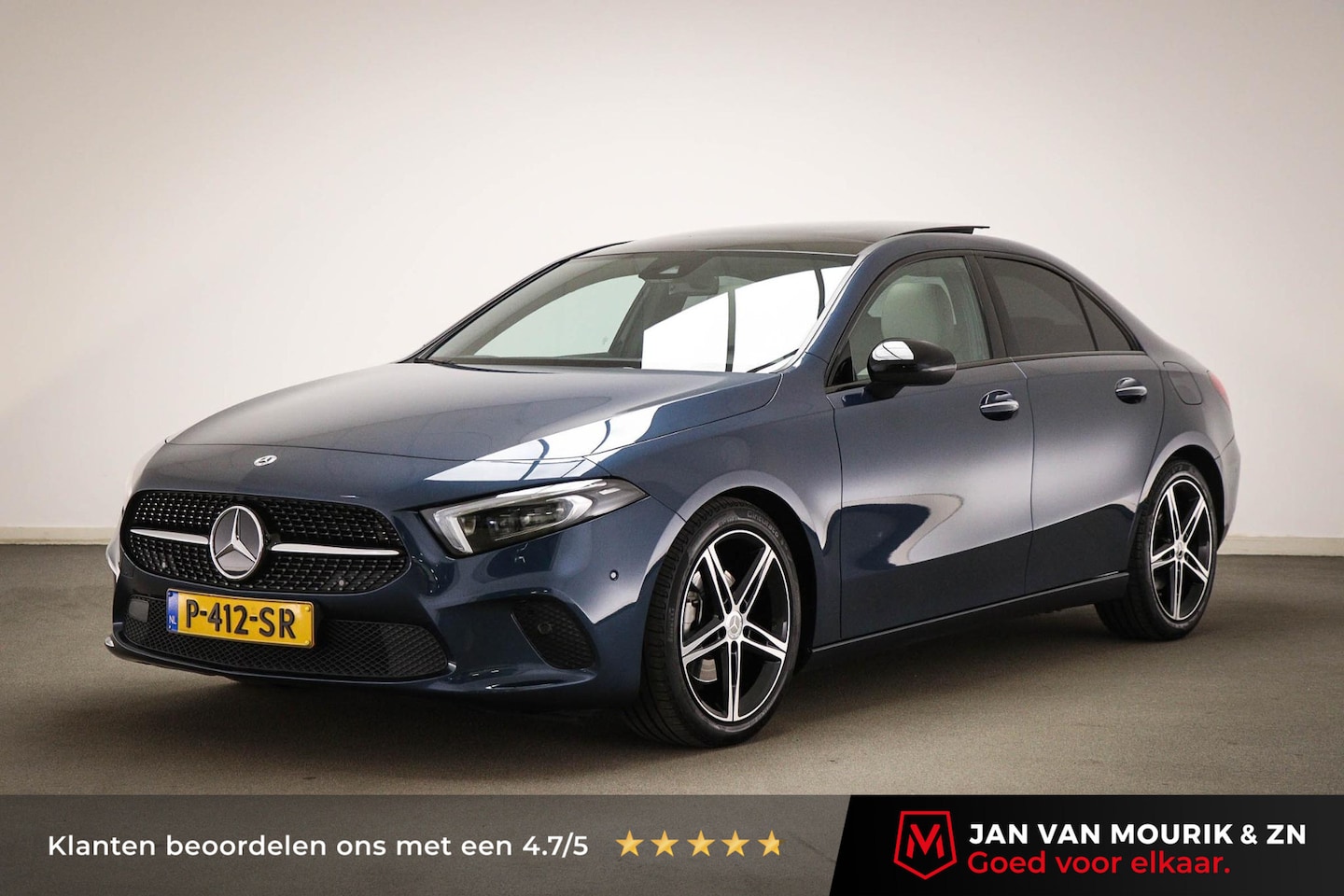 Mercedes-Benz A-klasse - 200 Luxury Line | PREMIUM PACK | PANORAMADAK | MATRIX LED |  LEDER | APPLE | HOUTAFWERKING - AutoWereld.nl