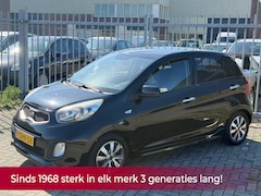 Kia Picanto - 1.0 CVVT ISG 5 deurs NL AUTO NAP Leer l Airco ECC l MTF-stuur l 15'LMV l Trekhaak 2e eigen