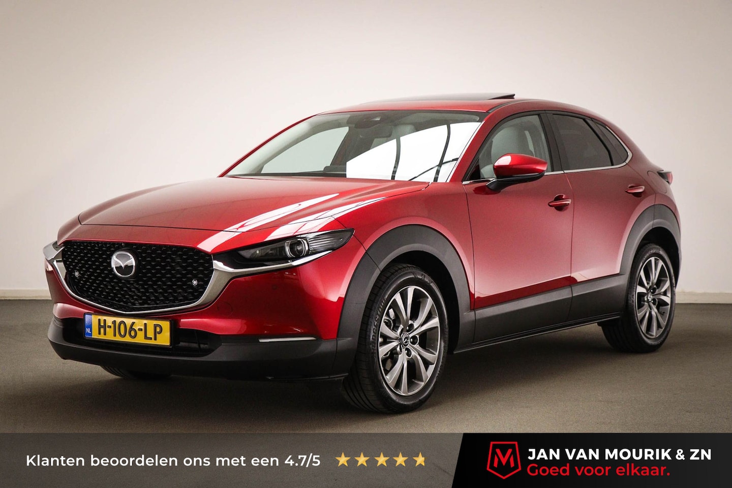 Mazda CX-30 - 2.0 e-SkyActiv-X M Hybrid Luxury | I-ACTIVESENSE PACK | SCHUIFDAK | HEAD UP | STUURVERWARM - AutoWereld.nl