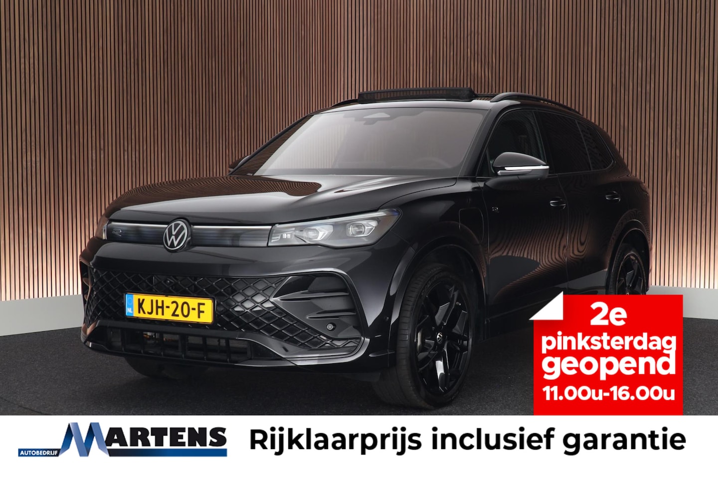 Volkswagen Tiguan - 1.5 eHybrid 272pk R-Line Edition Black Style Panoramadak Trekhaak 360Camera HUD Stoelverwa - AutoWereld.nl
