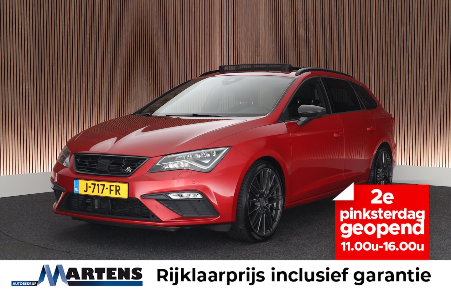 SEAT Leon ST - 1.5 TSI 150pk DSG FR Ultimate Edition Black Panoramadak Camera Keyless Beats Stoelverwarmi - AutoWereld.nl
