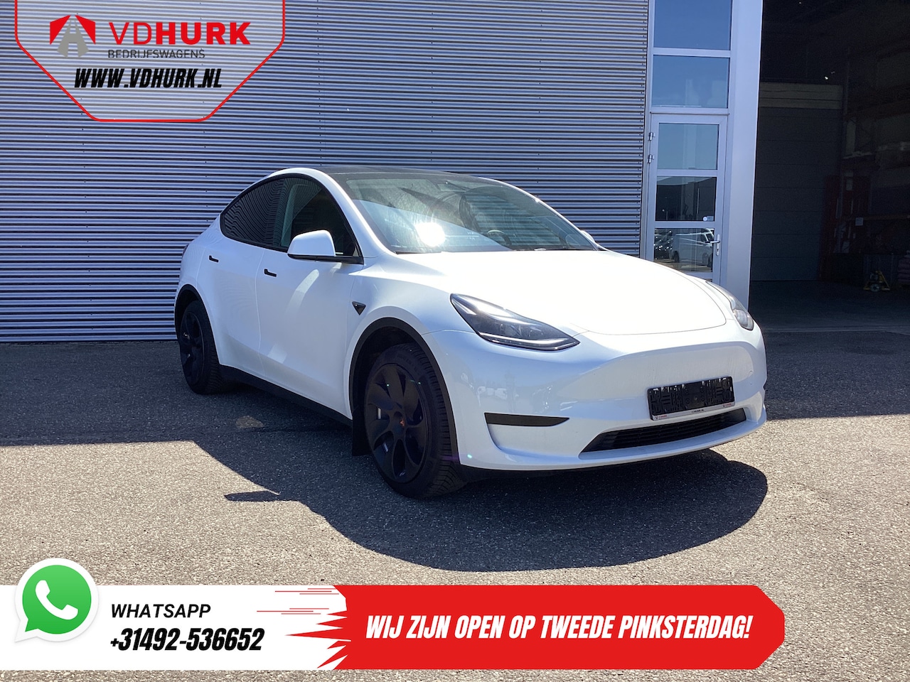 Tesla Model Y - Long Range AWD 75 kWh 540 km WLTP MARGE Pano/ Warmtepomp/ Adapt.Cruise/ Memory/ Elek.klep/ - AutoWereld.nl