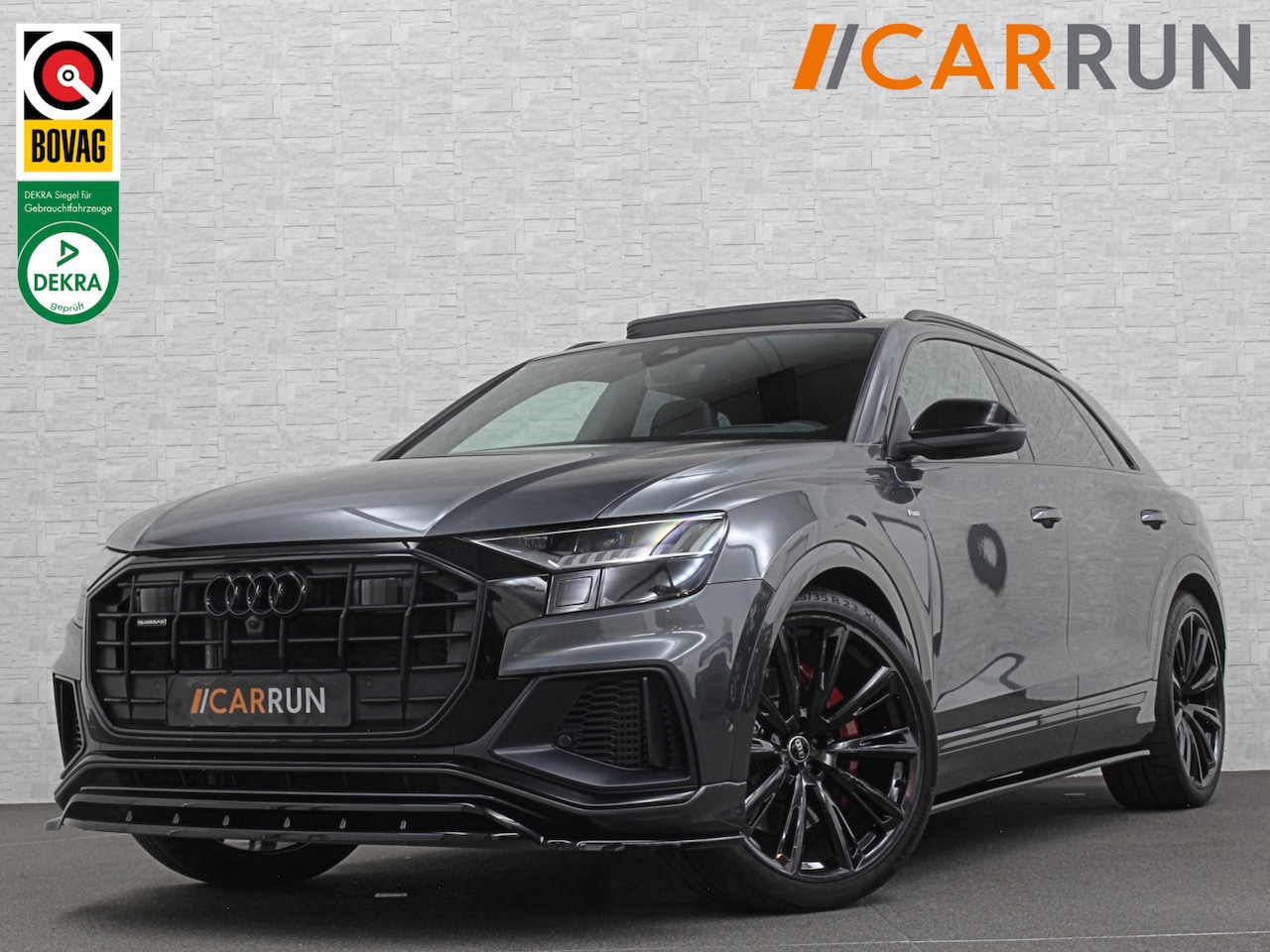 Audi Q8 - 60 462pk Competition S-Line | 11-2022 | RS Leder | Carbon | Softclose | 360 Camera | ACC | - AutoWereld.nl